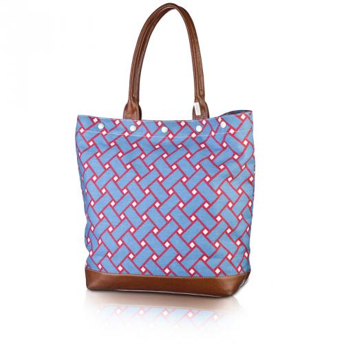 basketweave large tote in nantucket