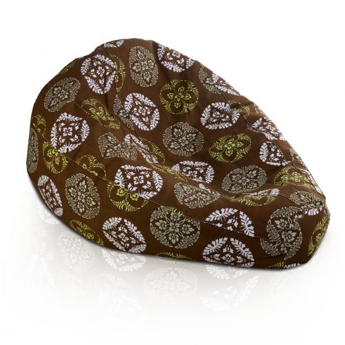 medallion bean bag in chocomint