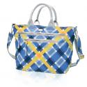 plaid carryall in harbor