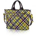 plaid carryall in faryn