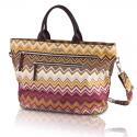 zigzag carryall in cinnabar