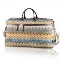 zigzag travel bag in storm