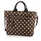 basketweave carryall in vineyard