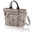 darn-knit carryall in lichen