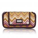 zigzag zippity day wallet in cinnabar