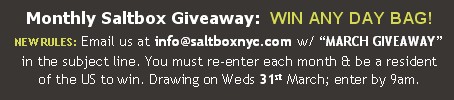 Monthly Saltbox Giveaway!