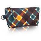 plaid cosmetic bag in spencer